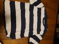 UNIQLO ストライプ Tシャツ Sサイズ ネイビー/ホワイト