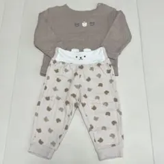 バースデイ　キルティングパジャマ　80サイズ