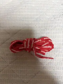 Supreme レッド シューレース