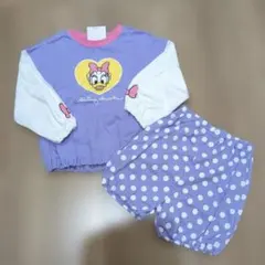 新品ディズニー　リトシー　デイジー　セットアップ　トップス　パンツセット　120