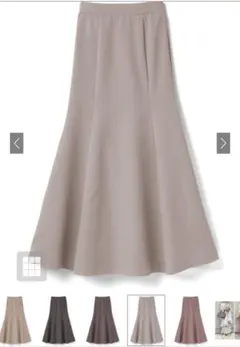 【新品★未使用品】グレイル　マーメイドフレアスカートgc60 L グレージュ