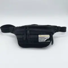 ✨美品✨ マスターピース　MSPC 　ボディバッグ　ウエストバッグ　黒 マスターピース master-piece マスターピース バッグ ボディバッグ