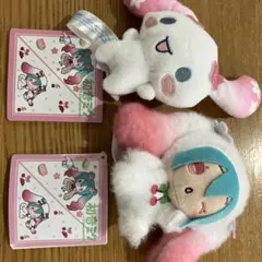 SEGA 初音ミク×シナモロールマスコット　2個セット
