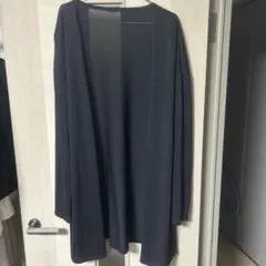 SHEIN ロングカーディガン ブラック Lサイズ