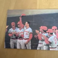 カルビー プロ野球カード '79日本シリーズ 山根和夫