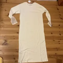 chocol raffine robe リブ素材ロングワンピース