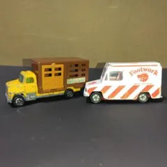 トミカ フォードトラック パネルバントラック 2台セット トミカ フォードトラック パネルバントラック 2台セット F64-2
