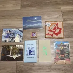 ジブリパーク　グッズ　ノート　ハンカチ　ポストカード