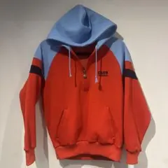 CLUB adidas アディダス　ハーフジップ　パーカー　80s 90s 美品