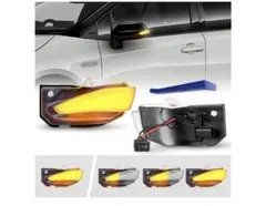 新品】流れるウインカー シーケンシャルLED 左右セット アンバー 高