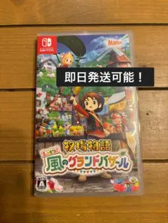 牧場物語 let's風のグランドバザール　Nintendo Switchソフト