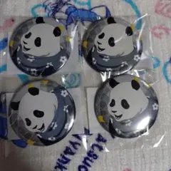 呪術廻戦 まるくじ 缶バッジ パンダ