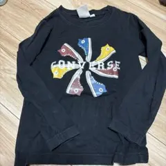 CONVERSE スニーカー柄 長袖カットソー