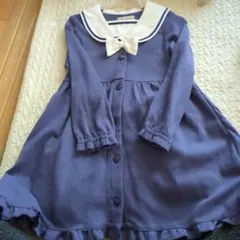 Coeur a Coeur 青色 ワンピース