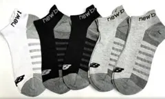 在庫少数　NB ニューバランス　ポイント　ゴロ　シンプル　ランニング　ソックス