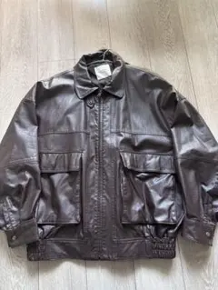 FREAK'S STORE ダークブラウン レザージャケット