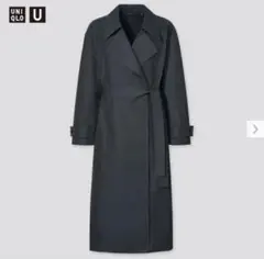 完売品新品UNIQLO U トレンチコート L ダークグレー
