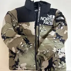 THE NORTH FACE 迷彩 ダウン110 キッズ　ヌプシ　カモフラージュ