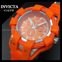 大人気シリーズ★スポーツモデル★オレンジ INVICTA Bolt 47836のサムネイル
