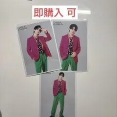 M!LK 61杯目 生写真　佐野勇斗（3枚セット）