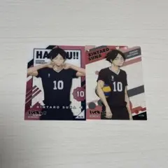 角名倫太郎　箔押しクリアカードコレクション　ハイキュー 角名倫太郎 箔押しクリアカードコレクション ハイキュー 角名倫太郎