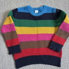GAP マルチカラーストライプセーター 3歳用