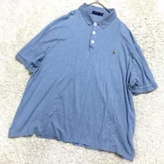 超希少サイズ ポロ ラルフローレン 5L相当 ポロシャツ カラーポニー