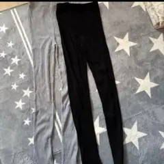 レギンス　2枚　黒グレー