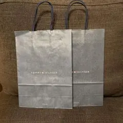 TOMMY HILFIGER ショッピングバッグ 2個セット