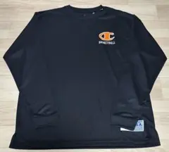 チャンピオン バスケット ロングスリーブtシャツ ブラック Lサイズ 新品