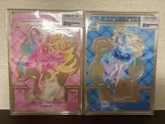キミとアイドルプリキュア　キュアアイドル＆キュアウインク　アクリルスタンドセット