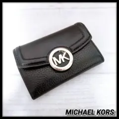 MICHAEL KORS マイケルコース キーケース ブラック MKロゴ