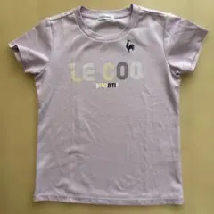ルコックle coq sportif ラベンダー色Tシャツ　M