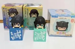 鬼滅の刃　おひるねこ　不死川実弥、冨岡義勇、時透無一郎　3体セット 鬼滅の刃 ufotable おひるねこ 不死川実弥 冨岡義勇 鬼滅