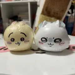 ちいかわ　貯金箱　ガチャ　うさぎ　モモンガ　セット