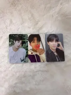 treasure ジョンウ　トレカ　3枚セット