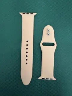 Apple Watch用 シリコンバンド 【ベージュ】38/40/41/42mm