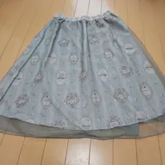 アクシーズファム VINTAGE柄 チュール フレアスカート Mのサムネイル