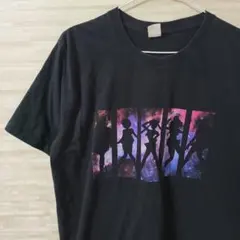 【L】美少女戦士セーラームーン Tシャツ ブラック キャラクター