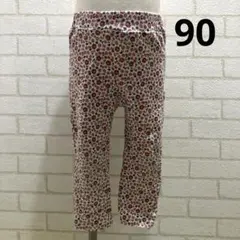 アカチャンホンポ赤ちゃん本舗　花柄ボトムス　ズボン　90cm 女の子小花柄のサムネイル