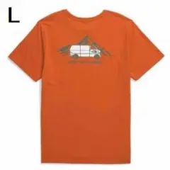 ザ ノースフェイス アウトドア グラフィック 半袖Tシャツ L ブロンズ