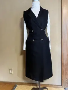 Chez toi ジャンパースカート　ブラック