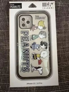 PLAZA限定 イーフィット PEANUTS iPhone12/12proケース