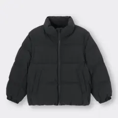 GU　KIDS ヒートパデッド 2WAY ブルゾン 160 男女兼用