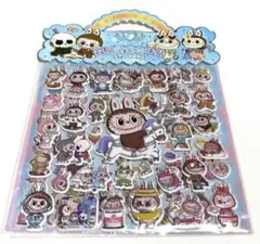 LABUBU ラブブ　　シール　ステッカー　立体　　2シート　新品
