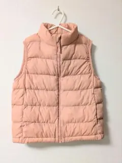 UNIQLO キッズ 中綿ベスト ピンク 120cm