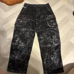 Diesel ブラック ワイドパンツ