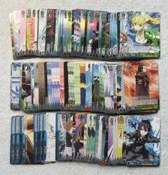 ヴァイスシュヴァルツ　ソードアートオンライン　カード100枚以上まとめ売り