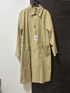 新品タグ付き GEVACO ゲバコ ステンカラーコート ベージュ 春アウター