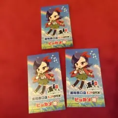 ビッカメ娘 浦和たん 名刺風カード 3枚セット　ビッグカメラ